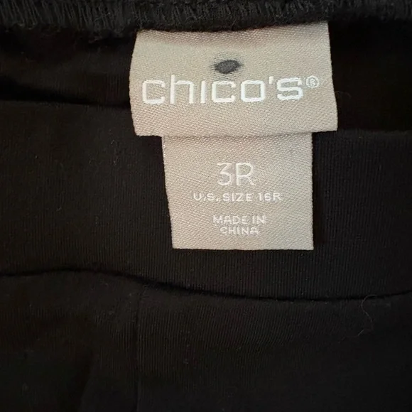 Chico's Classic Black Leggings - Picture 4 of 4